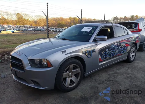 2013 Dodge Charger Police из США, поврежденный, VIN 2C3CDXAT0DH721718